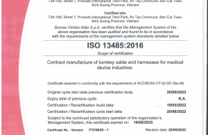 DDH đạt chứng nhận ISO 13485-2016